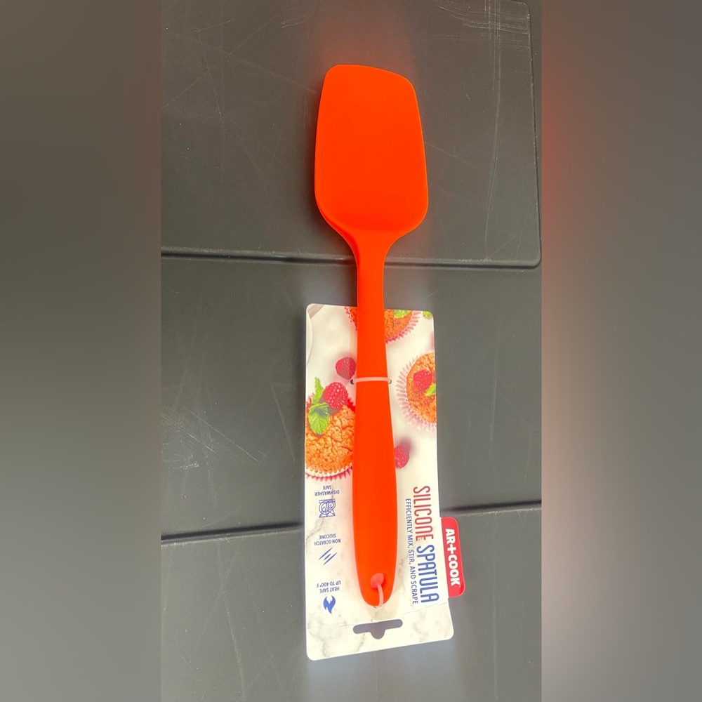 New AR+Cook non cratch silicon solid spatula 🎁 birthday high quality Christmas